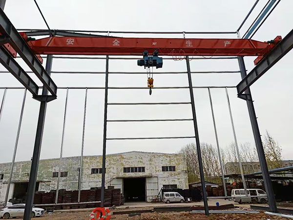 single-beam crane